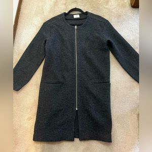 Wilfred Cardigan with Gold Zipper